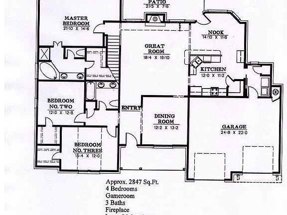 Floor Plan -- Downstairs