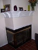 working fireplace