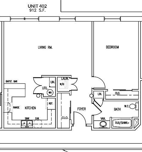 2nd image of 1224 Huron Rd E APT 402