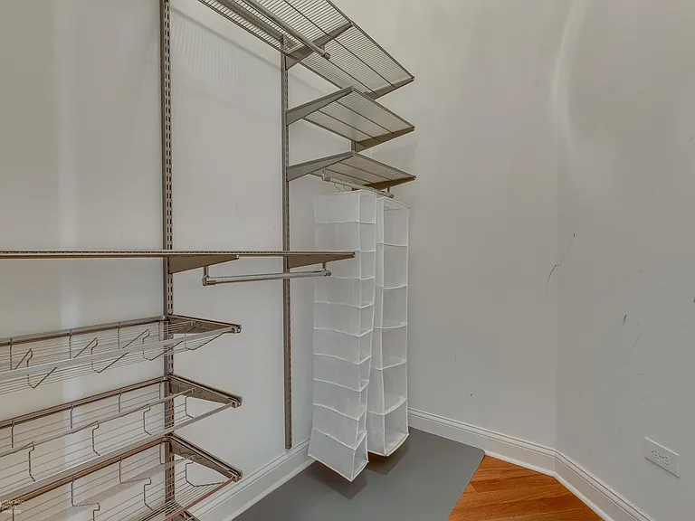 walk in closet, in addition to the closet in the bedroom