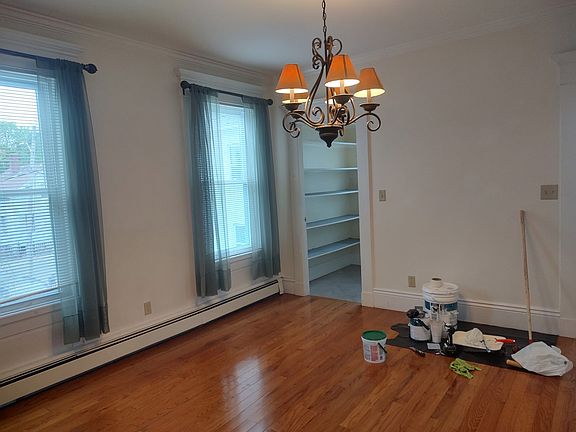 Dining room with walk in pantry in the back