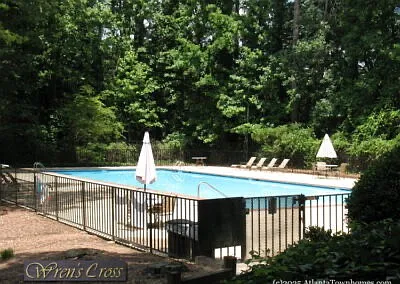 The Wren's Cross pool is available to you without an additional fee. Please note that this property is privately managed, and you would be renting from the owners, not a property management company.