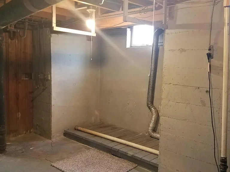 Storage Room Washer/Dryer Hook Ups