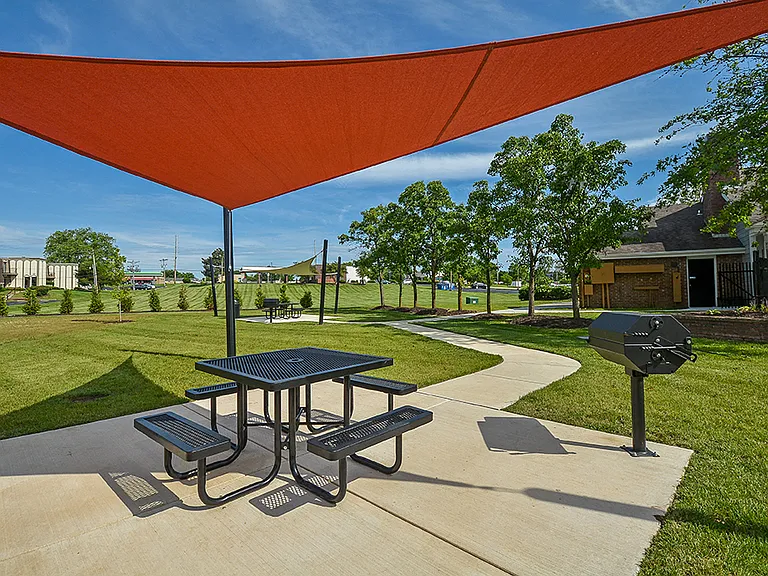 Shaded Grilling and Picnic Area