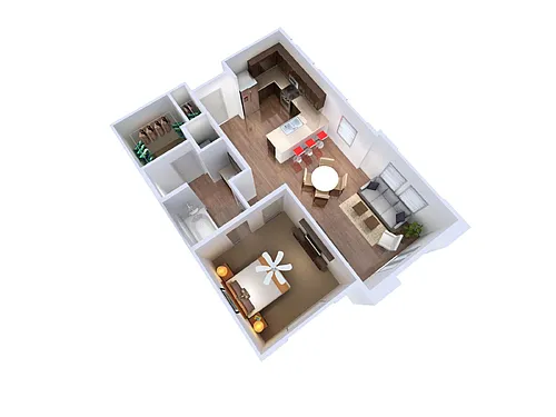 Floor plan 1A