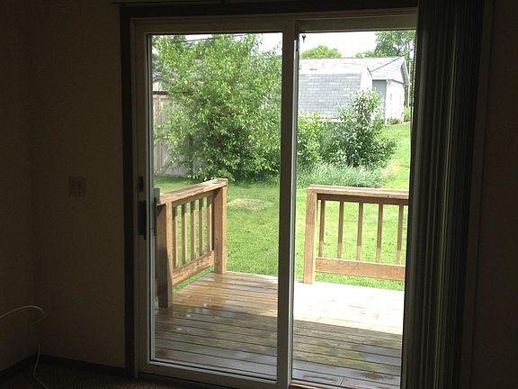 Deck off the master bedroom