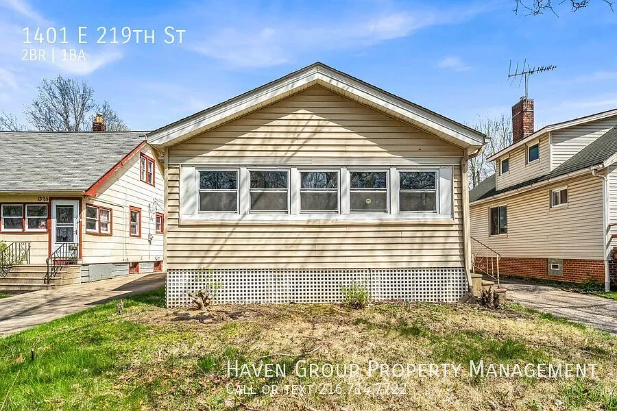 1401 E 219th St, Euclid, OH 44117- Spacious 2-bed 1-bath single-family home! — Photo 2