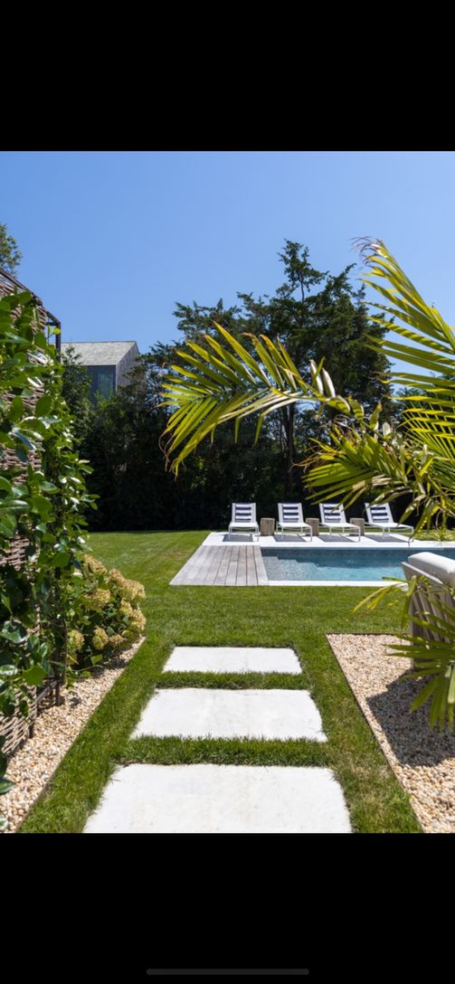 Heated Salt Water Cocktail Pool