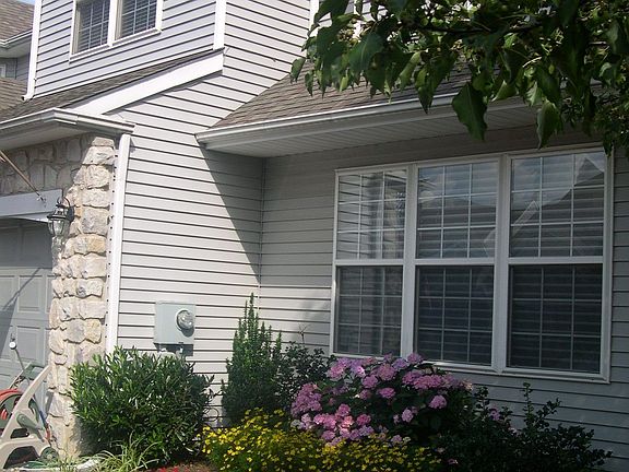 Mature landscaping