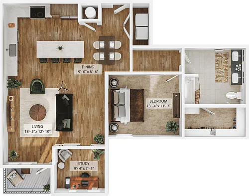 Floor plan A23