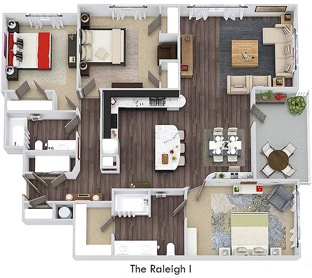 Floor plan Raleigh