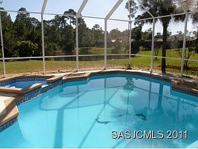 screened pool & spa