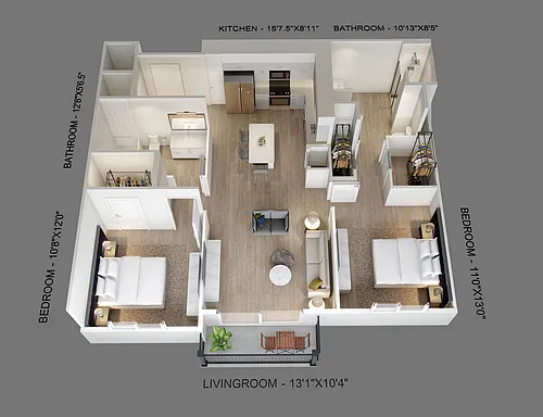 Floor plan Navy