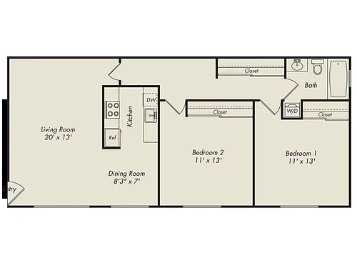 Floor plan B2