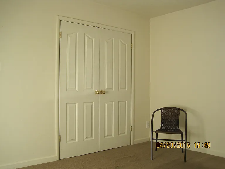 Large closets in each bedroom. Both are the same.