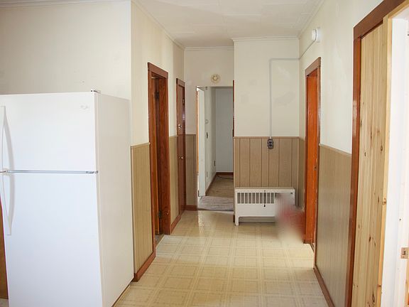 View From Kitchen - From Left to Right - Full Bathroom Door,