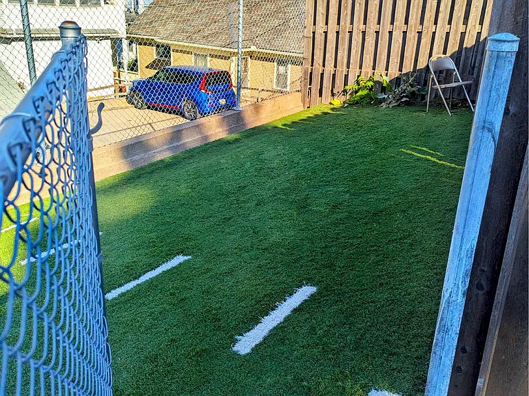 Dog park at 3 Points Loft.