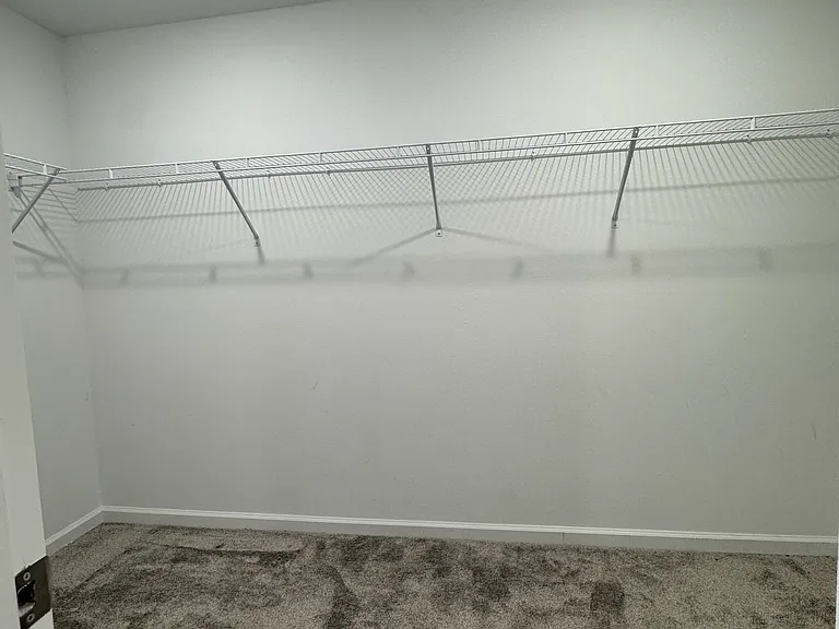 Master bedroom, walk in closet
