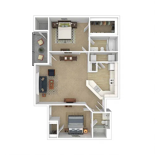 Floor plan B1