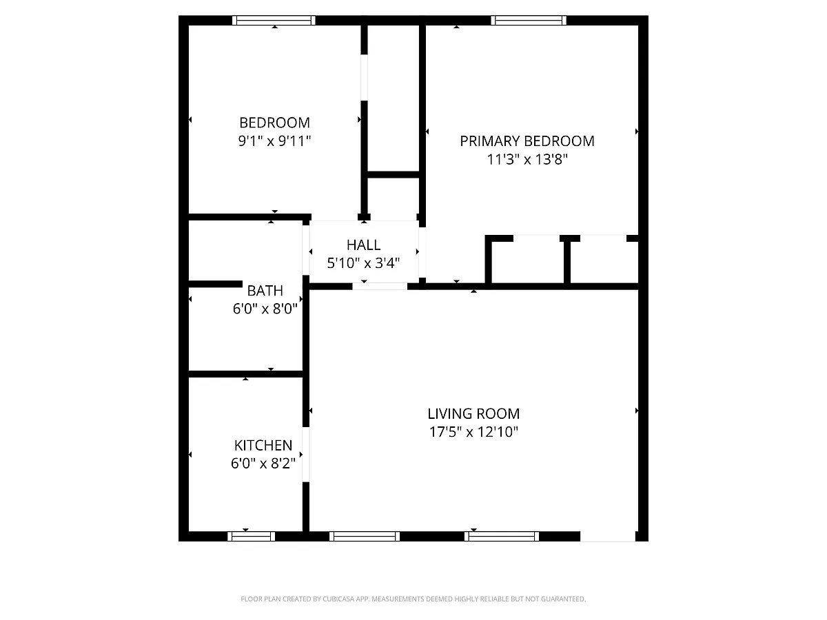 Floor Plan - 105 E Cardinal Ln