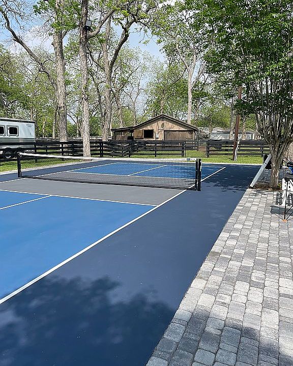 Pickleball court