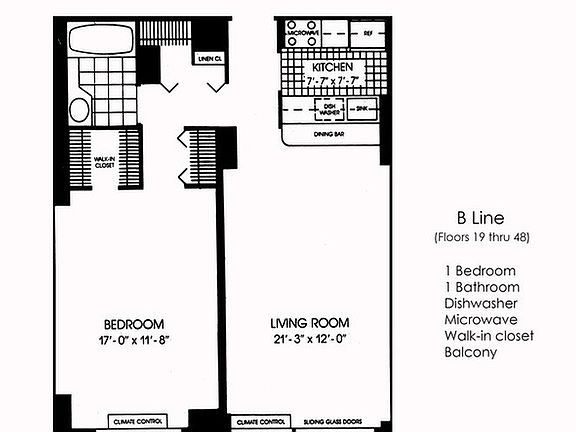2nd image of 145 W 67th St APT 20B