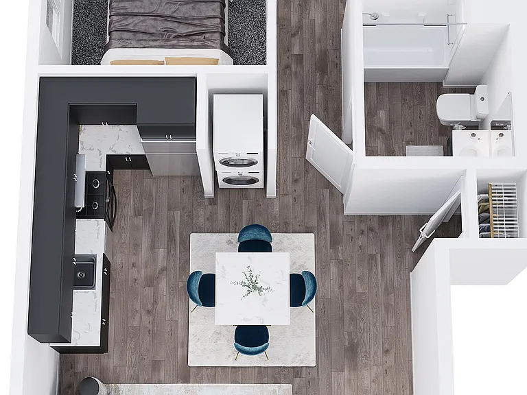 Three Bedroom Floor Plan Three Bedroom Floor Plan