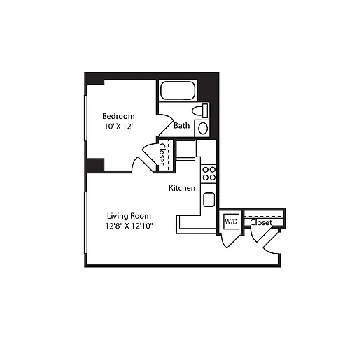Floor plan A02R