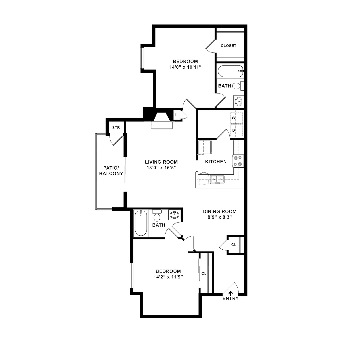 Floor plan B2