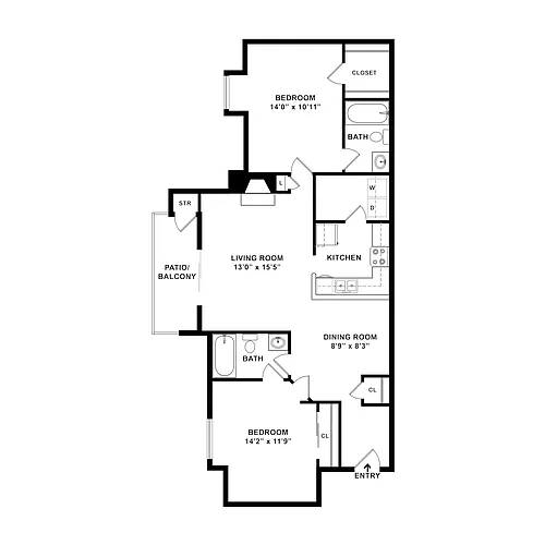 Floor plan B2