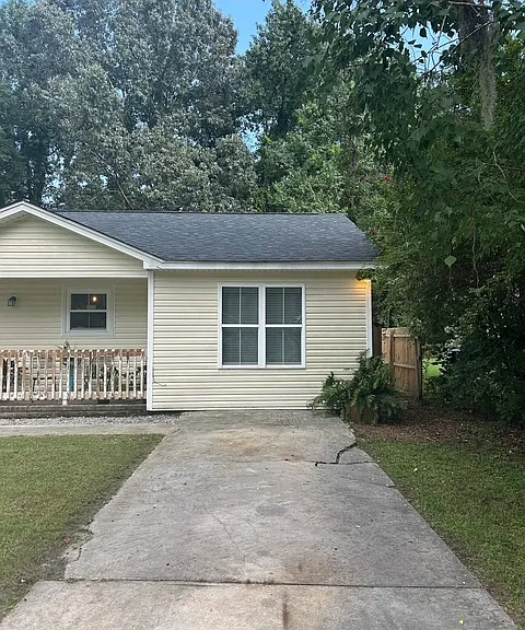 Driveway for tenant parking