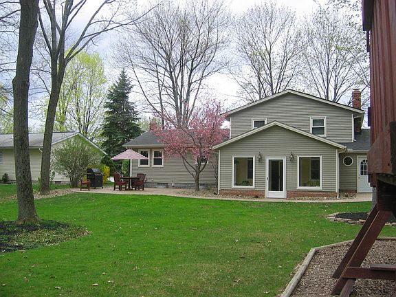 Backyard with Redwood Playset