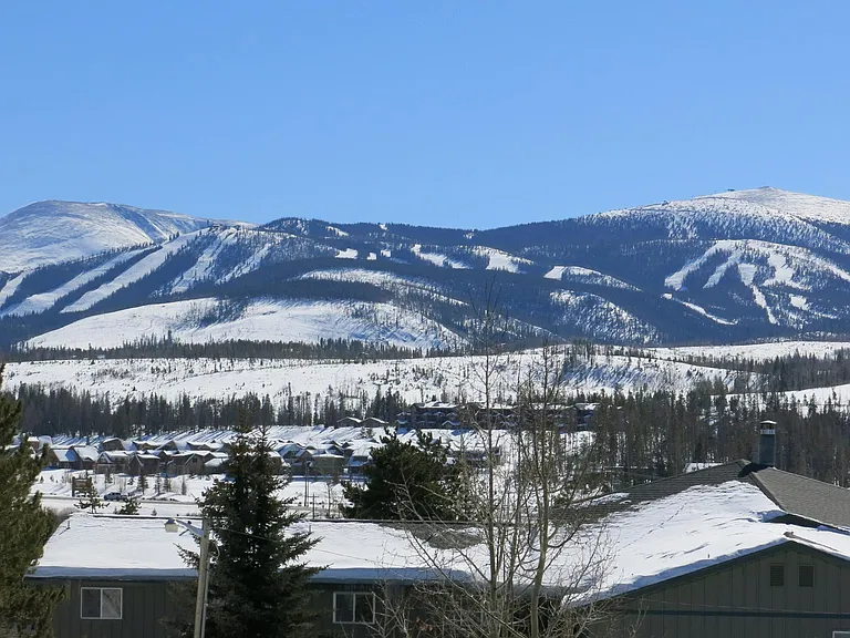 Winter Park Ski Resort View from porch