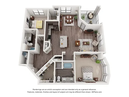 Floor plan B3
