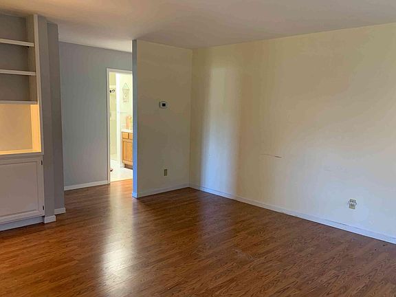Enter into large living area / kitchen / dining
