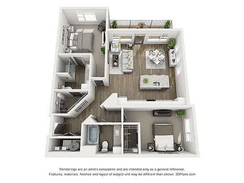 Floor plan CURVE