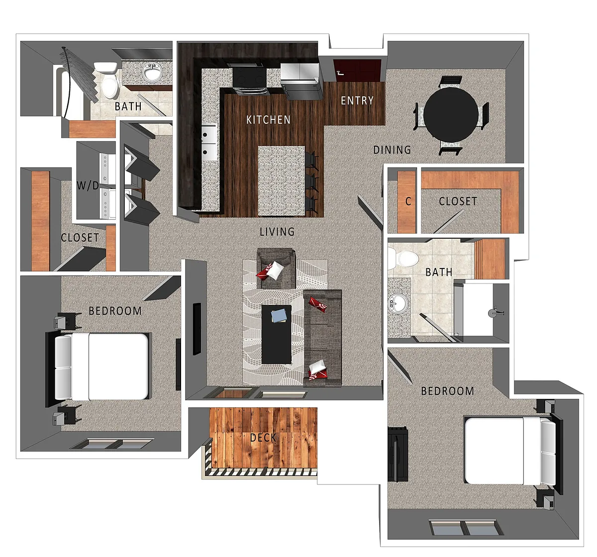 Floor plan Sibley