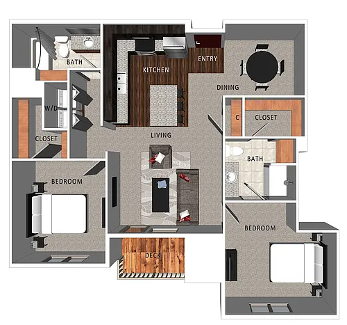 Floor plan Sibley