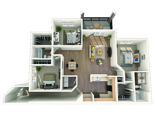 Floor plan C4 - The Laurel