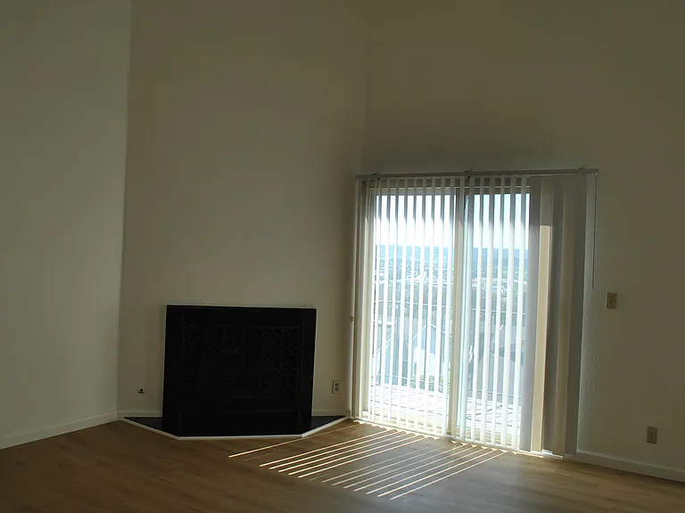 Fireplace in living room