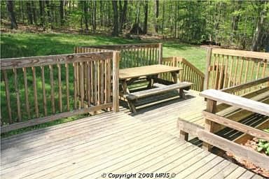 large two level deck