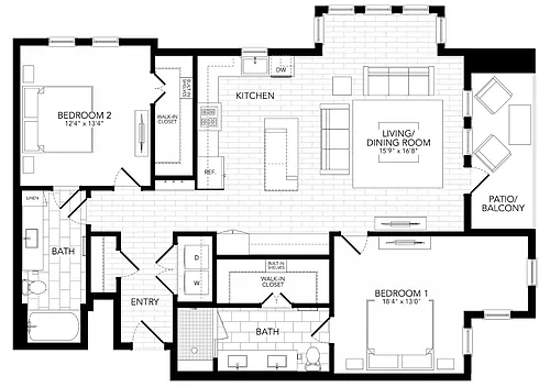 Floor plan B24