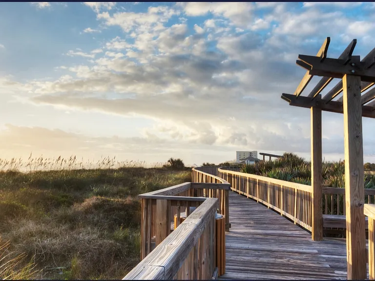 Walk or bike to the beach
