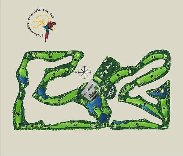 Golf Course Map