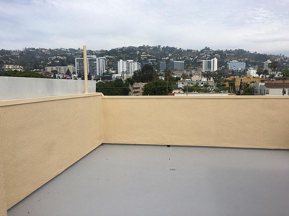 Private roof to patio