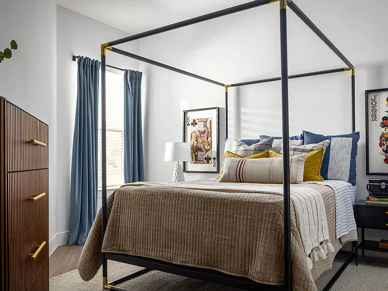 Bedroom with Hard Surface Flooring