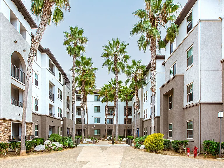 Outdoor courtyard