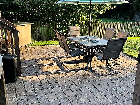 Large Paver Patio