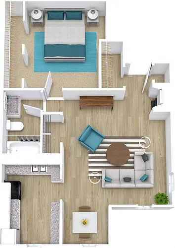 Floor plan The Live Oak
