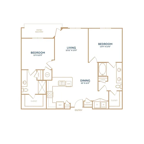 Floor plan B2